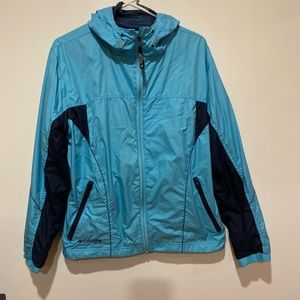 Ladies Columbia Windbreaker Jacket.  Size:  Large